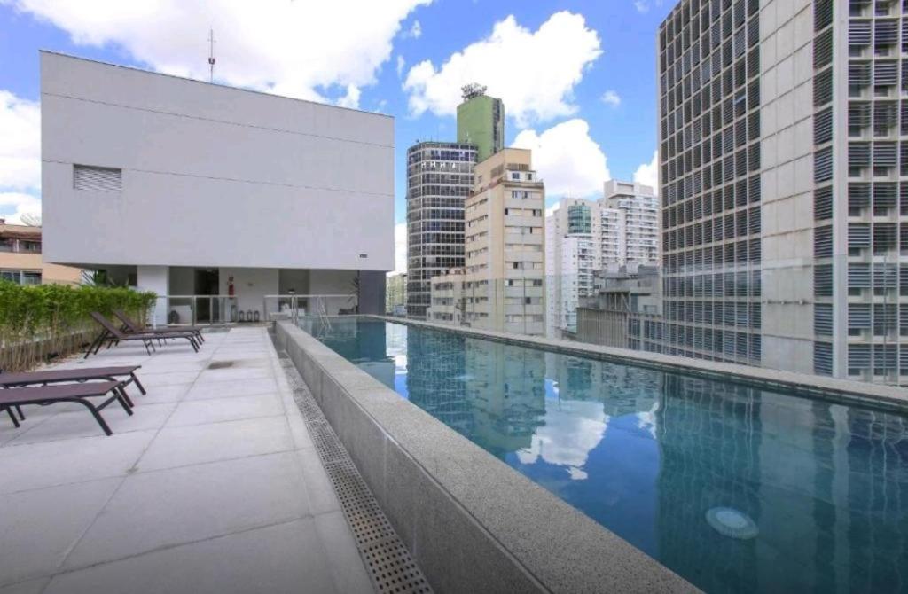 Loft Moderno, Com Garagem Apto 1106 サンパウロ エクステリア 写真